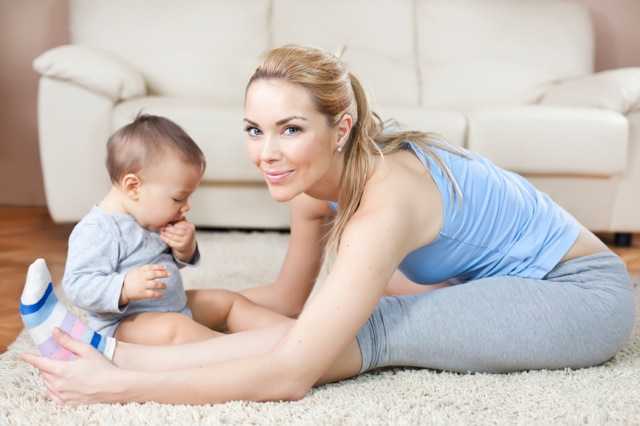 Йога после родов: упражнения дома
