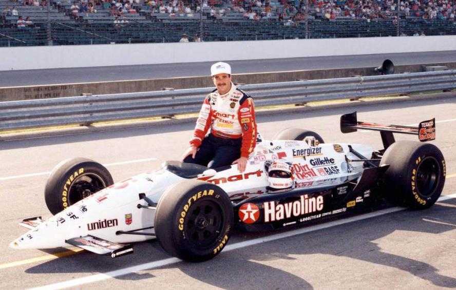 Найджел Мэнселл участвует в IndyCar в 1993 г.