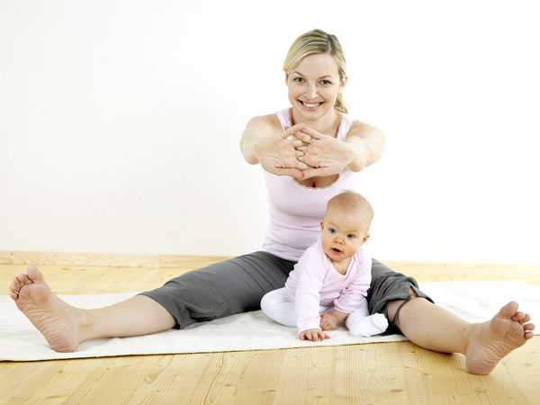 Йога после родов: упражнения