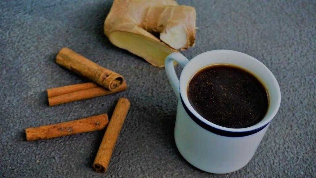 кофе с имбирем и корицей